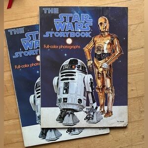 Vintage Star Wars full color photograph story